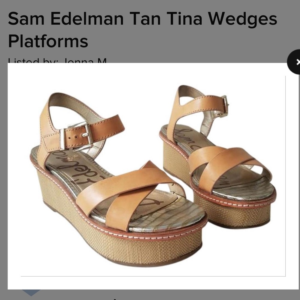Sam Edelman Flatform Wedges